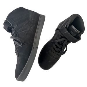 Fila Mamba High Top Sneakers All Black Size 8.5